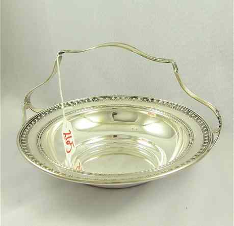 Appraisal: MATTHEWS CO STERLING SILVER HANDLED BOWL pattern B- - Dimensions