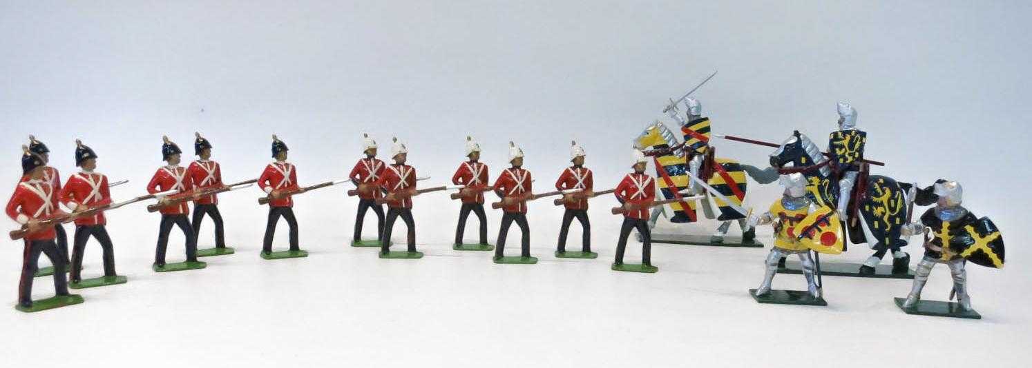 Appraisal: COLLECTION OF TOYS BY W BRITAIN AND TRADITION Britain's sets