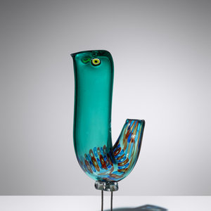 Appraisal: Alessandro Pianon - 'Pulcini' Bird c Vistosi Italy glass murrine