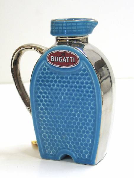 Appraisal: A Bugatti water pitcher from 'Le Chanteclair' restaurant in high