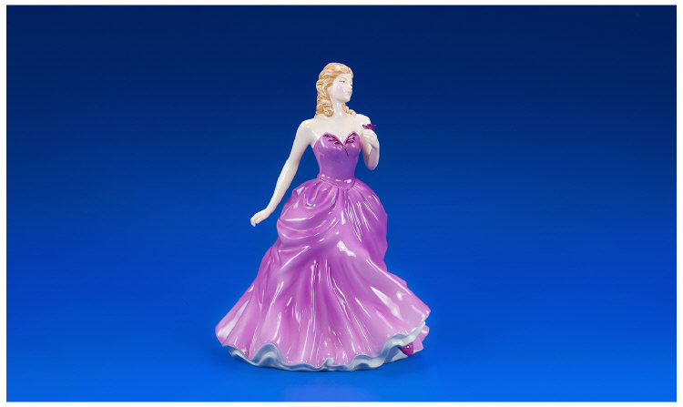 Appraisal: Royal Doulton Figure HN Victoria Designer J Bromley Colour Purple