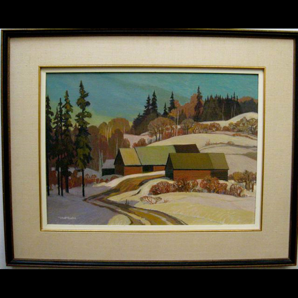 Appraisal: BARNS EAST OF WILNO RICHARD DICK FERRIER - CANADIAN OIL