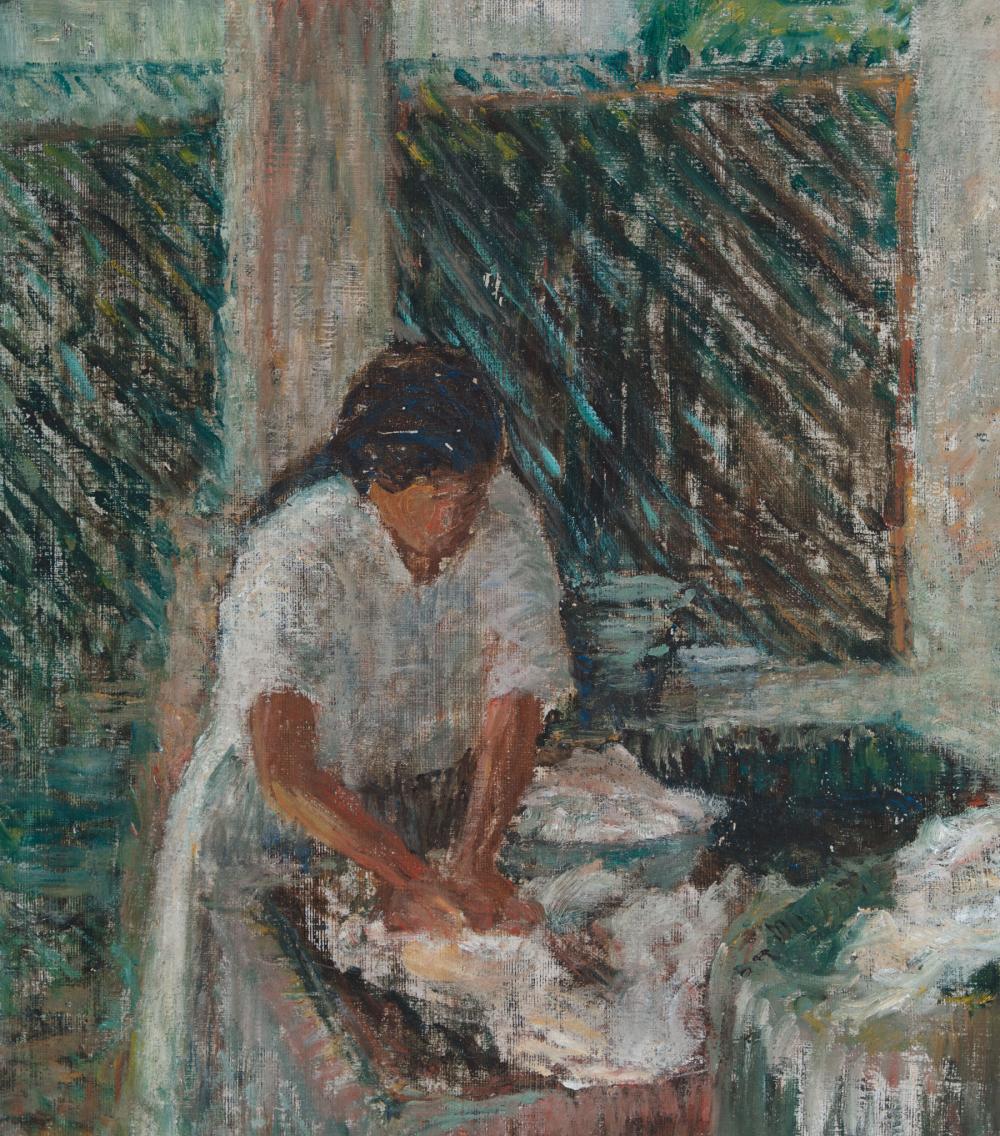 Appraisal: Helen Maria Turner American Louisiana - Mexican Washwoman oil on