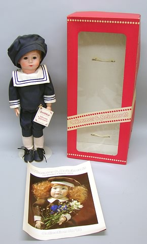 Appraisal: MIB Vinyl HP Kammer Reinhardt David - all original doll