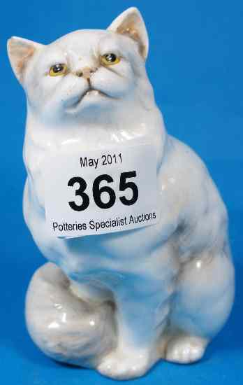 Appraisal: Royal Doulton Seated Persian Cat HN nip to ear