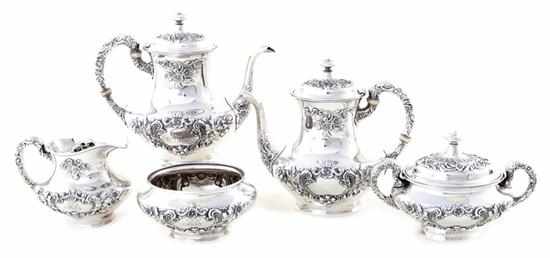 Appraisal: Gorham sterling Buttercup pattern coffee service Rhode Island circa comprising