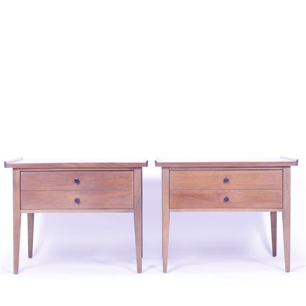 Appraisal: Pair American of Martinsville Mid-Century Modern MCM end tables nightstands