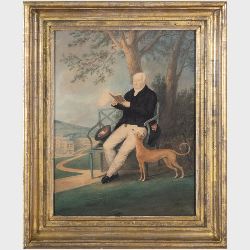 Appraisal: Attributed to Daniel Orme c - A Gentleman and His