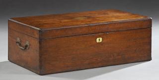 Appraisal: English Carved Oak Silver Chest c by Elkin English Carved