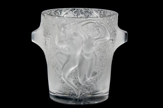 Appraisal: Sale Lot A Lalique Molded and Frosted Glass Ganymead Ice