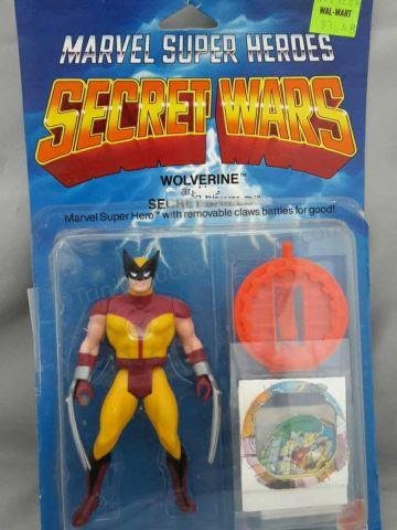 Appraisal: Wolverine Secret Wars Mattel Marvel Heroes Top has been opened