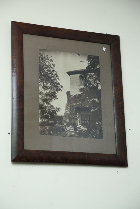 Appraisal: LARGE FORMAT PHOTOGRAPH OF SAN MIGUEL CHURCH IN SANTA FE