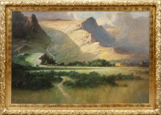 Appraisal: FRANK THOMAS CARTER OIL ON CANVAS FRANK THOMAS CARTER BRITISH