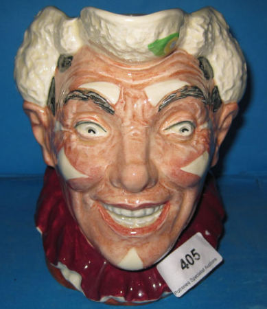 Appraisal: Royal Doulton Large Character Jug The White Hared Clown D