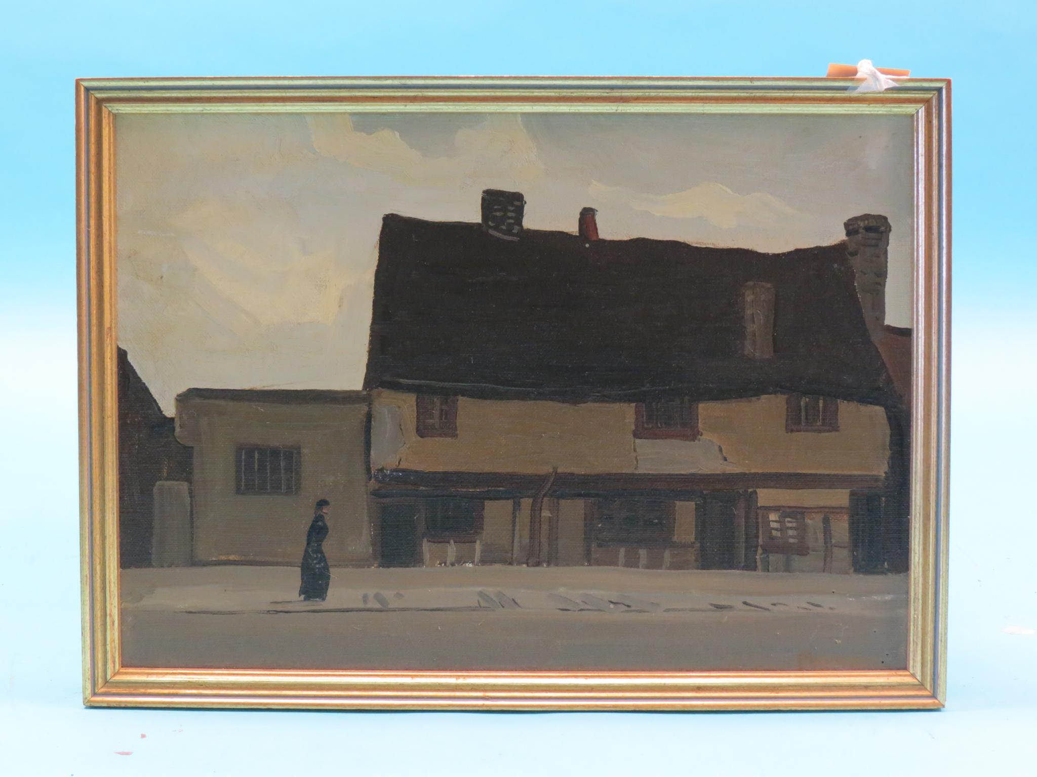 Appraisal: Philip Hugh Padwick - - oil on board Old Cottages