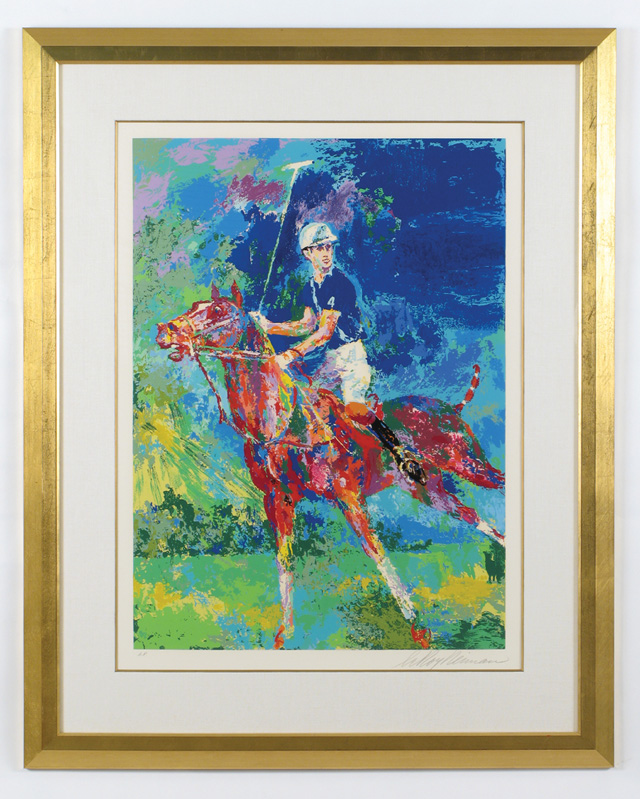 Appraisal: LEROY NEIMAN ORIGINAL SERIGRAPH American born titled Prince Charles at