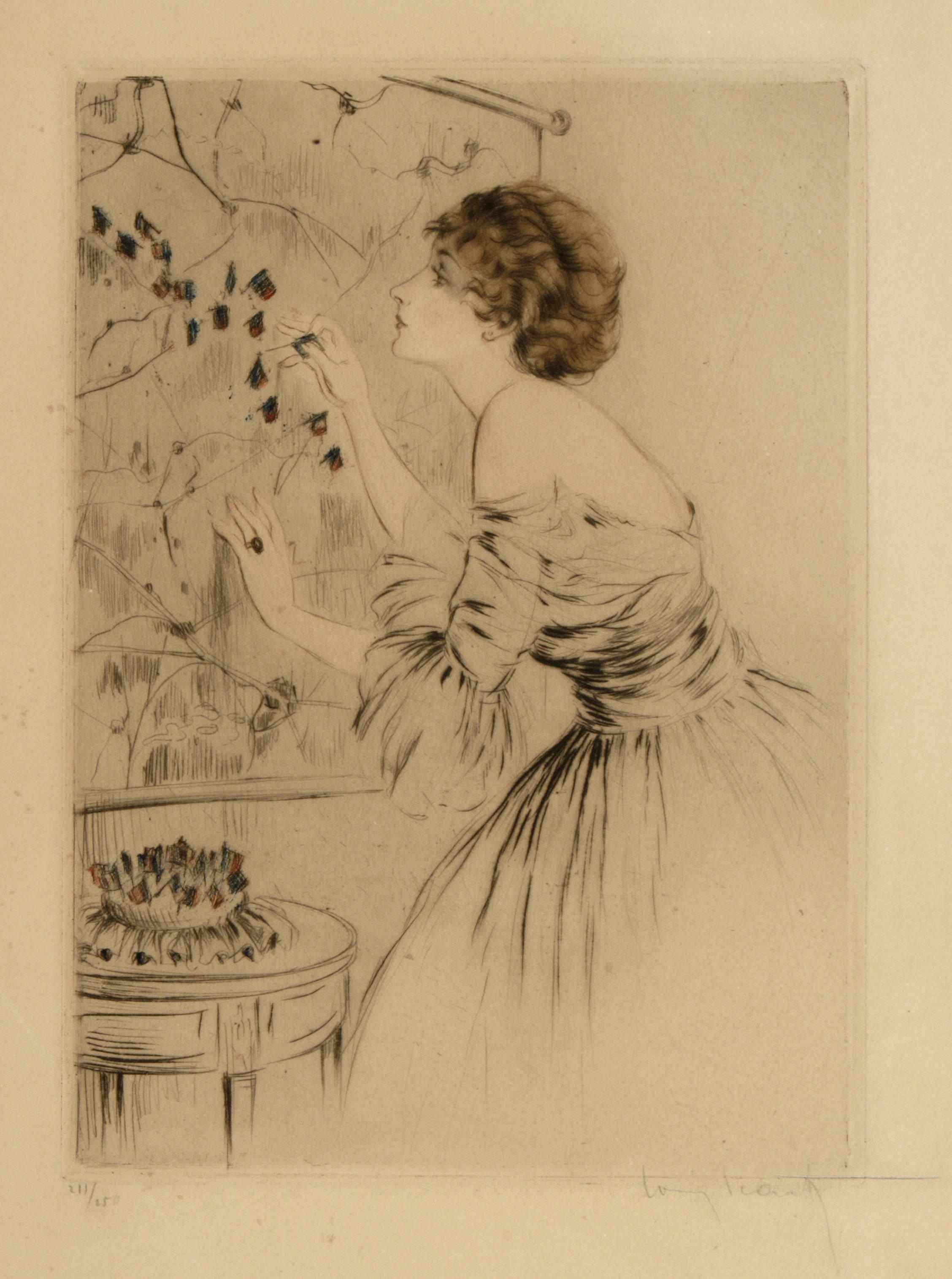 Appraisal: Louis Icart French - The Strategist from Chronicles of Women