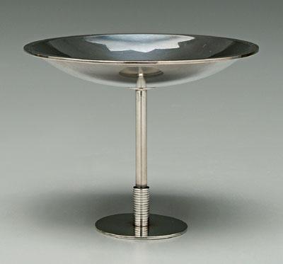 Appraisal: Georg Jensen sterling tazza round with concentric ring on lower