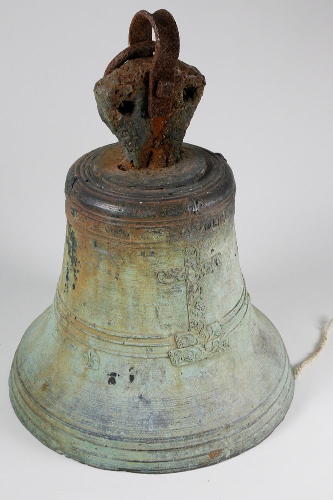 Appraisal: French Bronze Ecclesiastical Bell circa French Bronze Ecclesiastical Bell circa