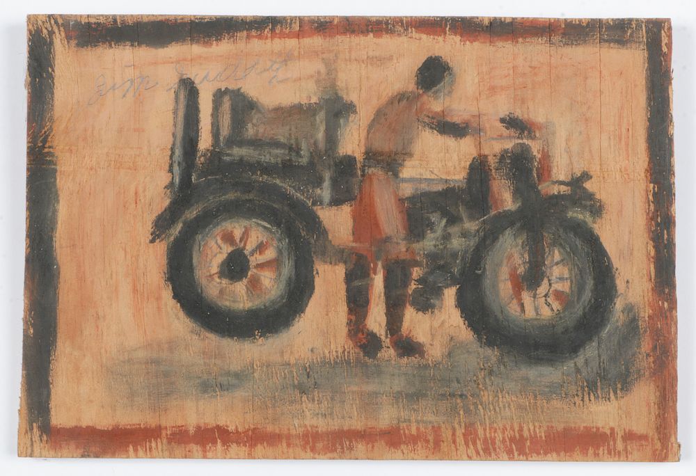 Appraisal: Jimmy Lee Sudduth - Motorcycle Man Jimmy Lee Sudduth American