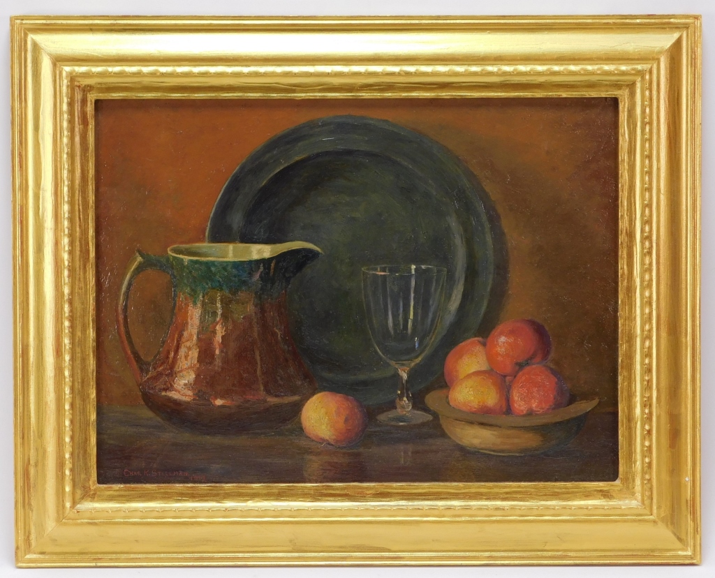 Appraisal: CHARLES STILLMAN IMPRESSIONIST STILL LIFE PAINTING California Massachusetts - Impressionist