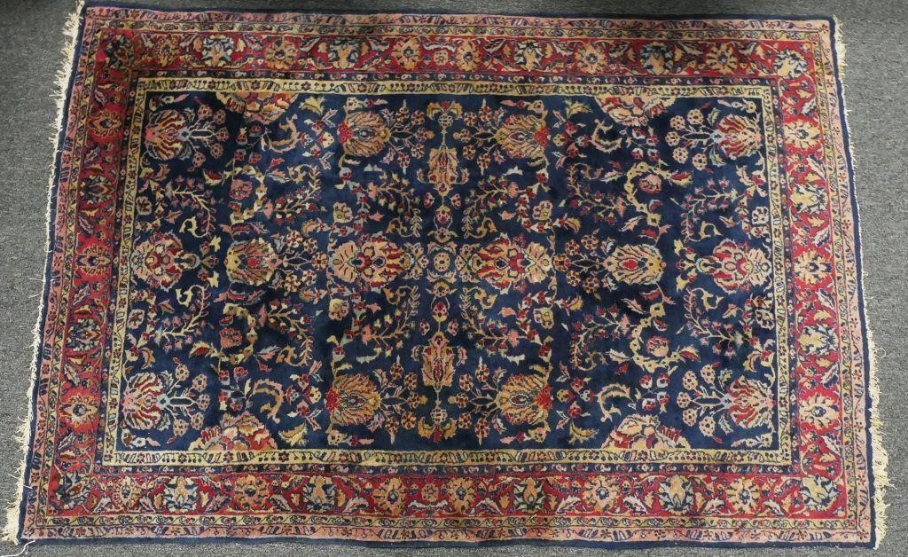 Appraisal: ' x ' antique caucasian Kuba Shirvan hand knotted Oriental