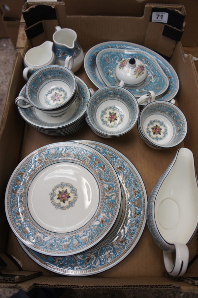 Appraisal: Wedgwood florentine part dinner wear to consist of plates side