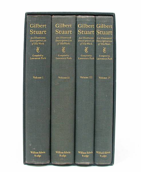 Appraisal: Stuart Gilbert volumes Park Lawrence Gilbert Stuart An Illustrated Descriptive