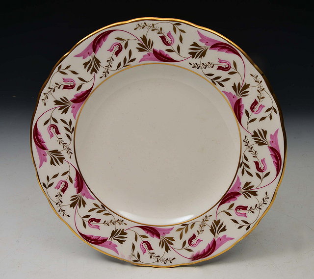 Appraisal: AN EXTENSIVE ROYAL CROWN DERBY 'PRINCESS' PATTERN DINNER SERVICE