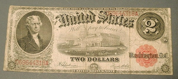 Appraisal: U S two-dollar note series