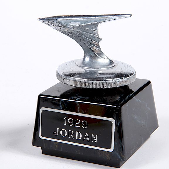 Appraisal: Jordan Mascot Hood Oranment - A rare Jordan mascot radiator