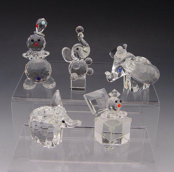 Appraisal: SWAROVSKI ELEPHANTS PLUS MORE Elephant A Stocker designer retired approx