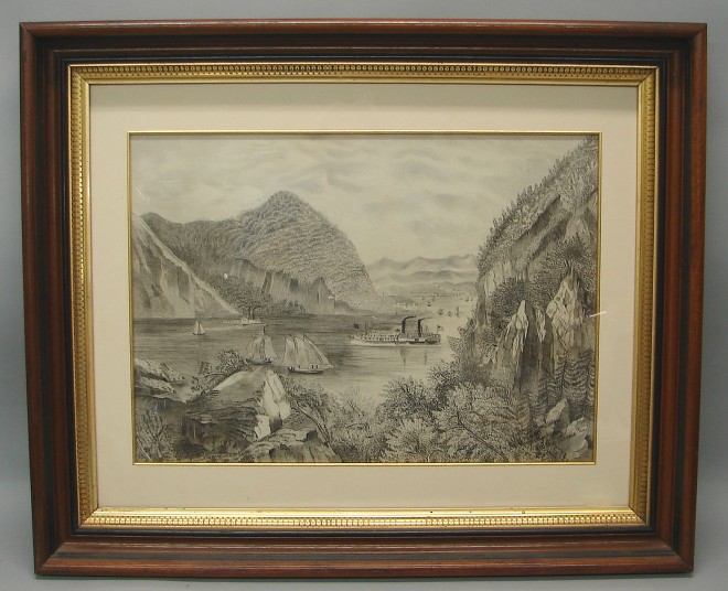 Appraisal: Susquehanna River circa pencil x sight SLR Ida Jackson St