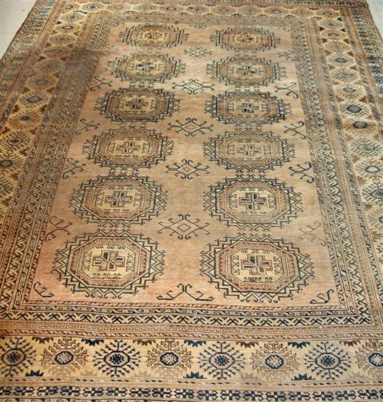 Appraisal: Two Persian rugs the first with various decorative borders two