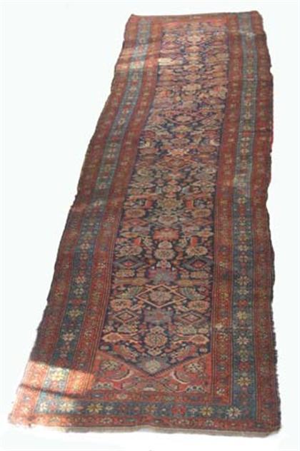 Appraisal: Kurd Hamadan runner west persia circa late th century ft