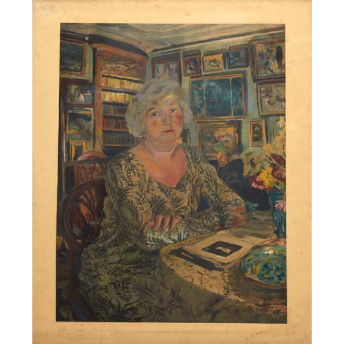 Appraisal: After Edouard Jean- douard Vuillard - France Lucy Hessel Reading