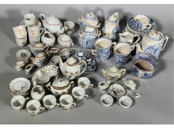 Appraisal: Six sets of children s and doll tea service including