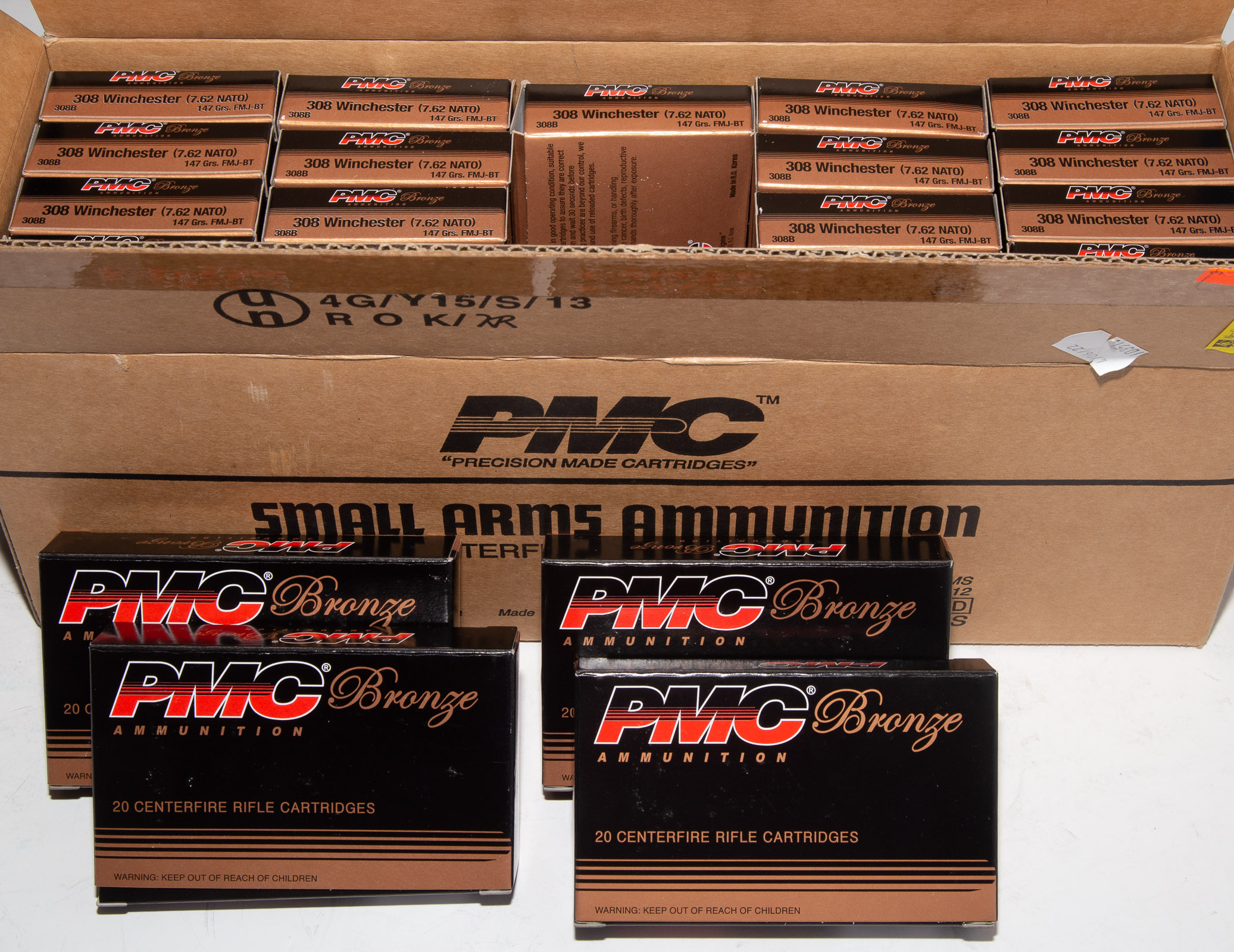 Appraisal: ROUNDS PMC B AMMO As new in original case