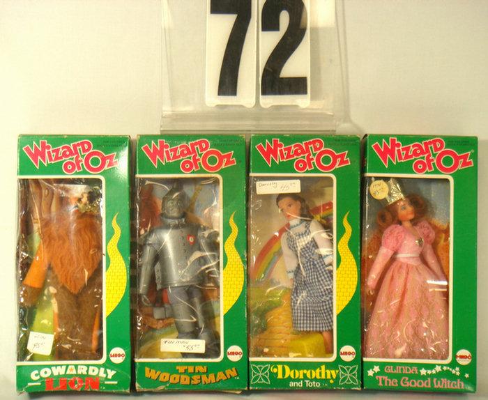 Appraisal: Mego Wizard of Oz Dolls mint in original boxes boxes