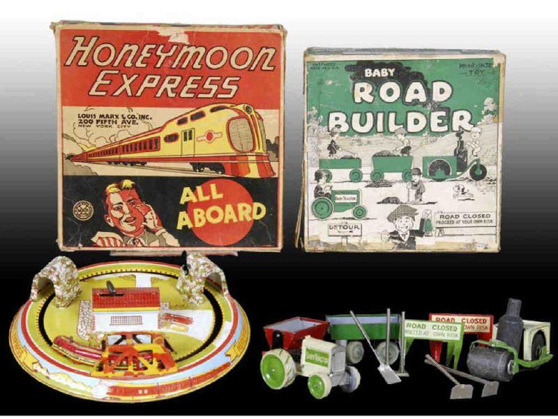 Appraisal: Lot of Tin American Toys with Original Boxes Description ''