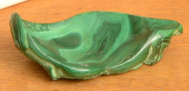 Appraisal: A MALACHITE DISH