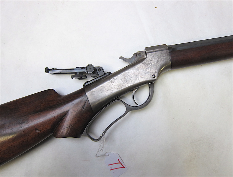 Appraisal: BALLARD NO SINGLE SHOT RIFLE - caliber newer round to