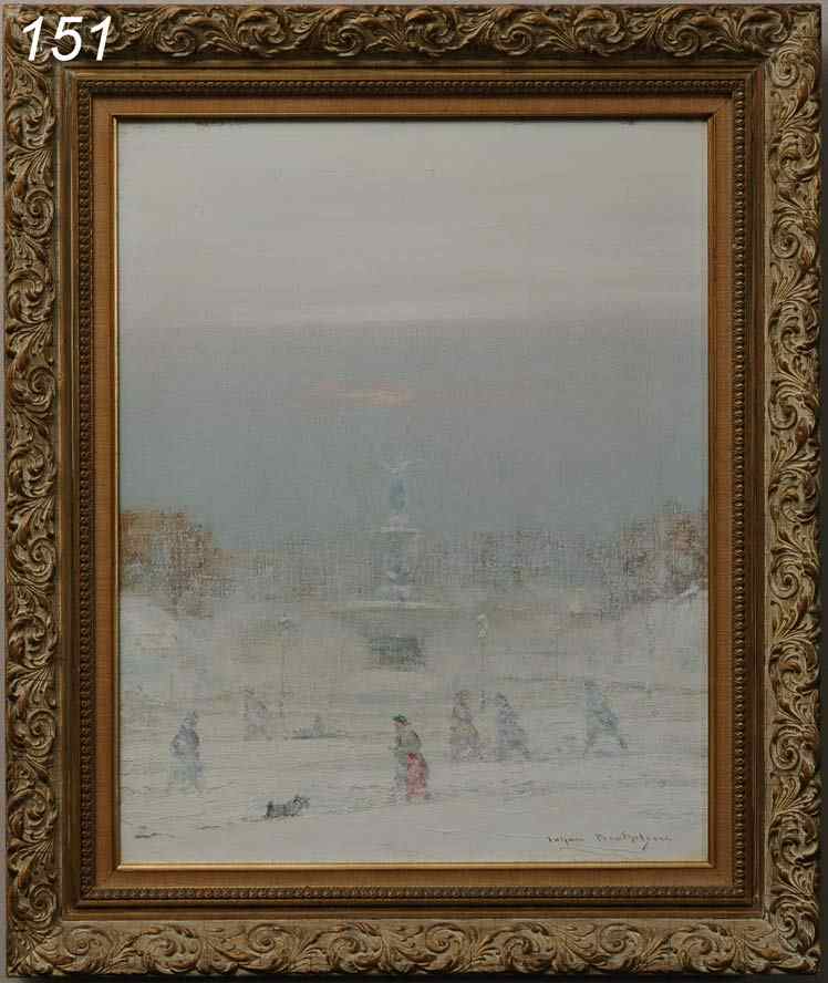 Appraisal: Johann Berthelson Bethesda Fountain Central Park New York City ''