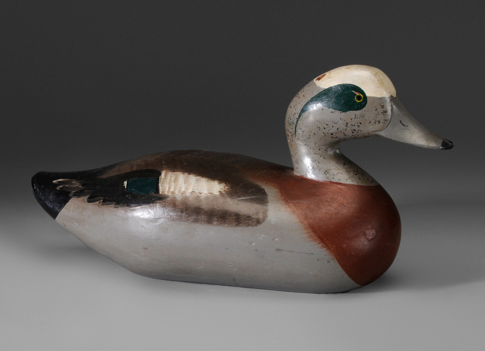 Appraisal: Widgeon Duck Decoy attributed to Madison Mitchell circa well-carved and