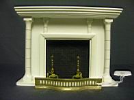 Appraisal: SONIA MESSER QUEEN ANNE ENGLISH FIREPLACE SONIA MESSER QUEEN ANNE