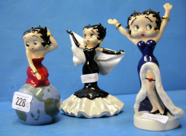 Appraisal: Wade Betty Boop Figures Showtime Top of the World Juke