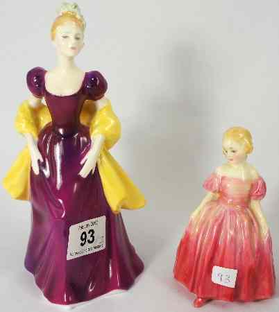 Appraisal: Royal Doulton Figures Loretta HN and Marie HN