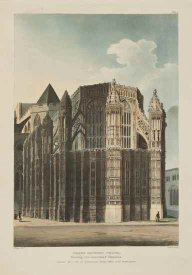 Appraisal: Ackermann Rudolph publisher The History of the Abbey Church of