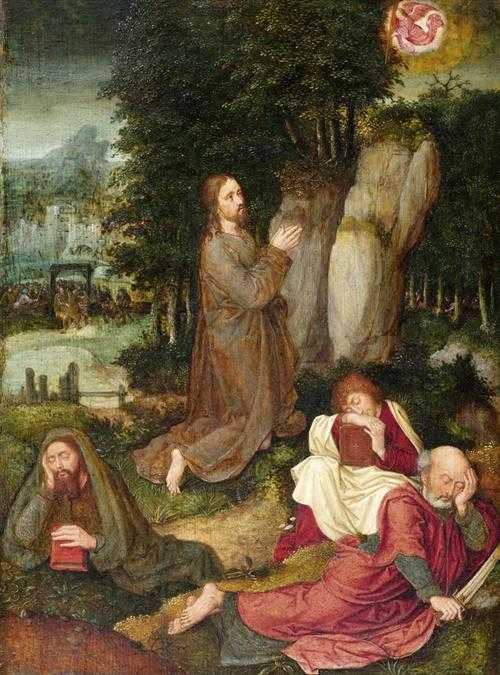 Appraisal: ISENBRANT ADRIAEN Antwerp - before Bruges Circle of Jesus on