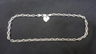 Appraisal: Tiffany Co Sterling Necklace Tiffany Co Sterling Necklace Marked and